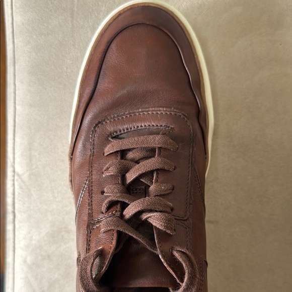 Men’s Shoes Allen Edmonds Brown Leather Burke US Size 8.5 D - Picture 7 of 10